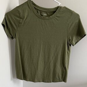 Old Navy Women's Short Sleeve Tee in Olive